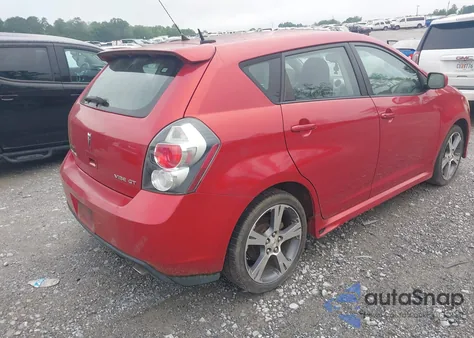2010 Pontiac Vibe Gt from USA, damaged, VIN 5Y2SN6E08AZ402643
